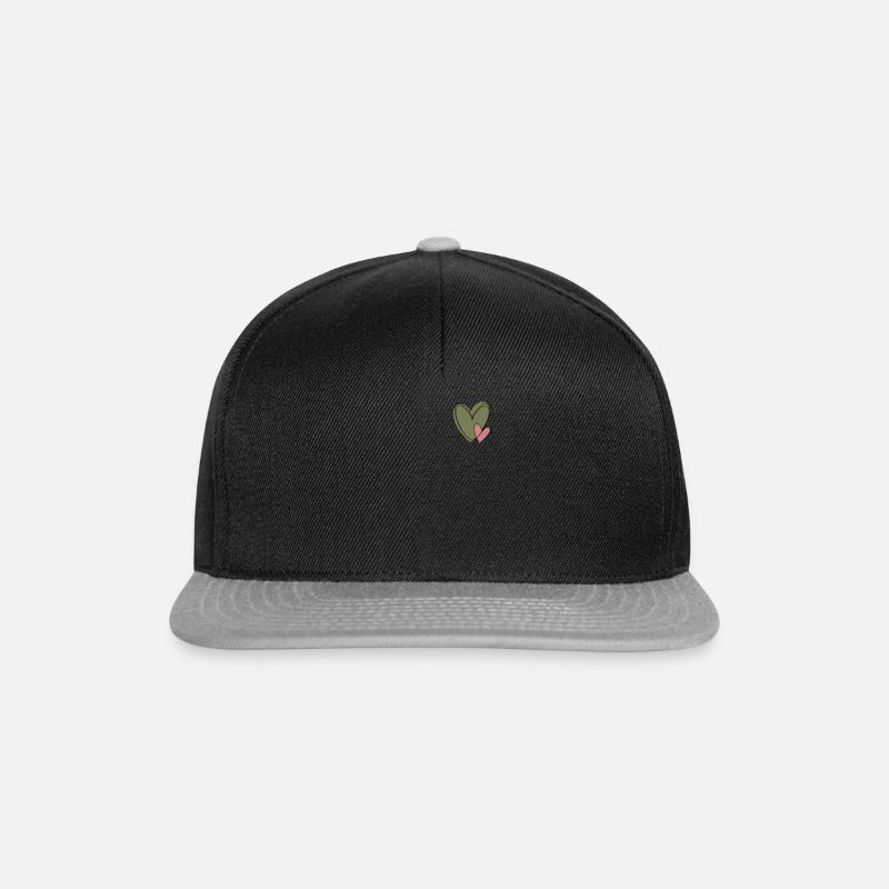 Chérie - Casquette snapback - noir/gris