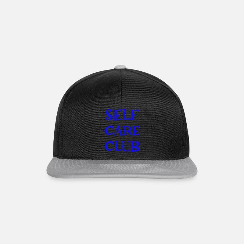 self care club - Snapback Cap - Schwarz/Grau