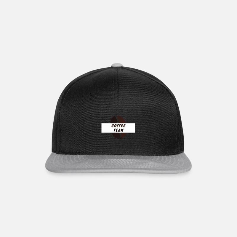 Coffee - Casquette snapback - noir/gris
