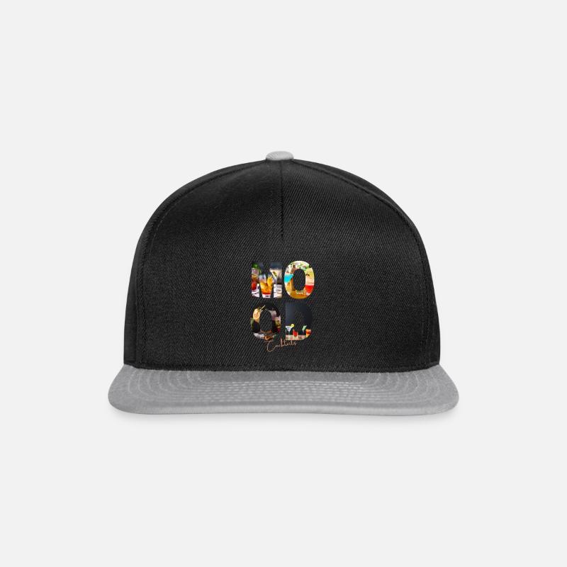 Cocktails Mood - Snapback Cap - Schwarz/Grau