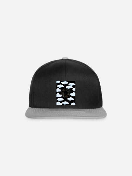 1 1 - Snapback Cap - Schwarz/Grau