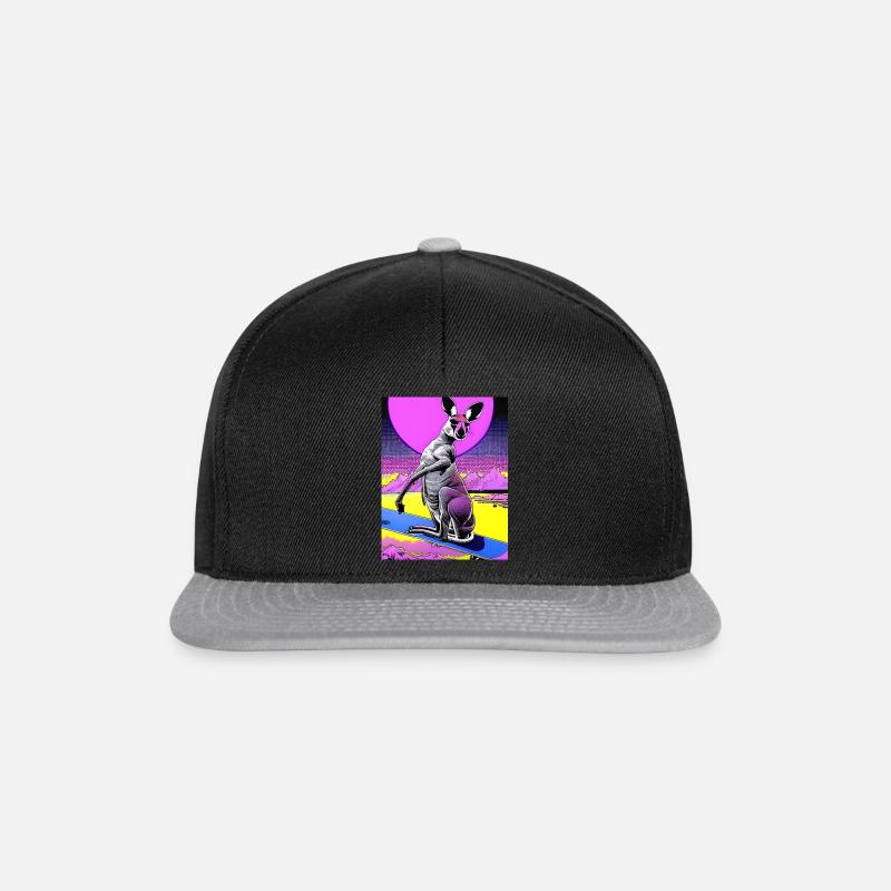 Boaderrooo - Snapback Cap - Schwarz/Grau
