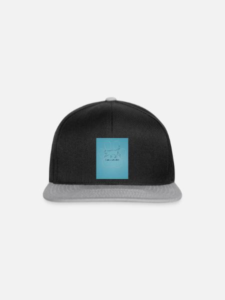I am a catwalker - Snapback Cap - Schwarz/Grau