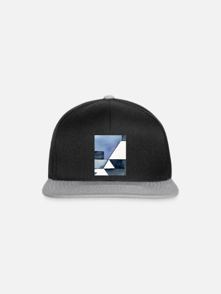 Geomet - Snapback Cap - Schwarz/Grau