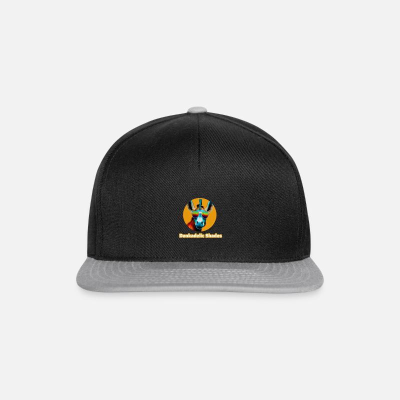 Donkadelic Shades - Snapback Cap - black/grey