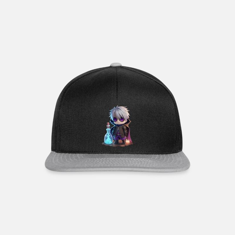 Human Alchemist - Snapback Cap - Schwarz/Grau