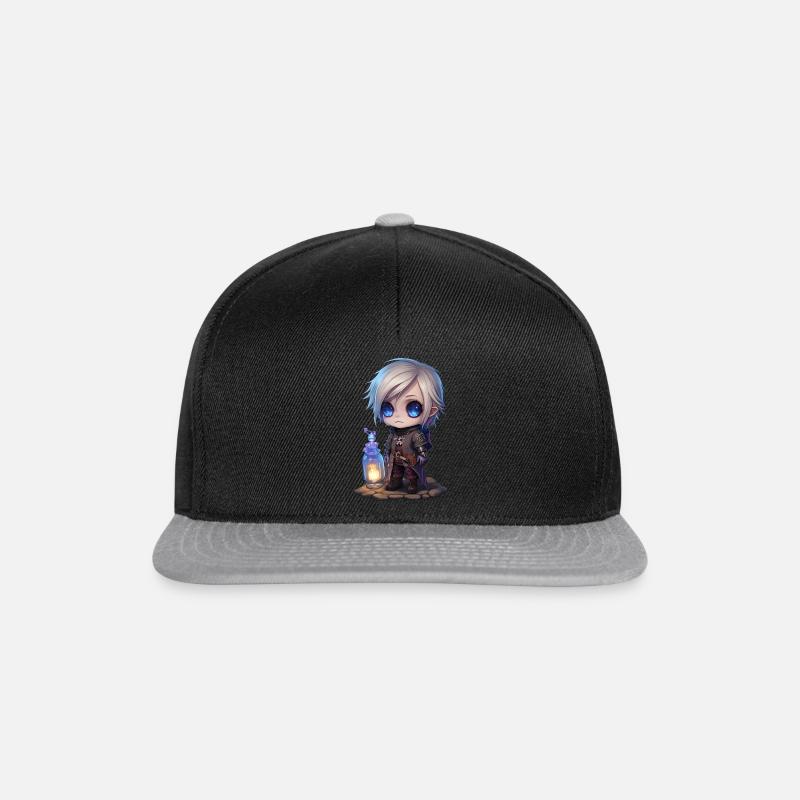 Human Alchemist - Snapback Cap - Schwarz/Grau