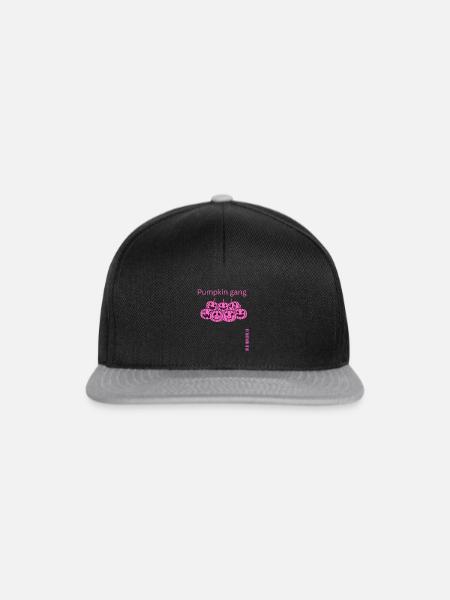 Gourd Gang - Snapback Cap - Schwarz/Grau