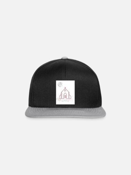 Tempel der Schamanen - Snapback Cap - Schwarz/Grau