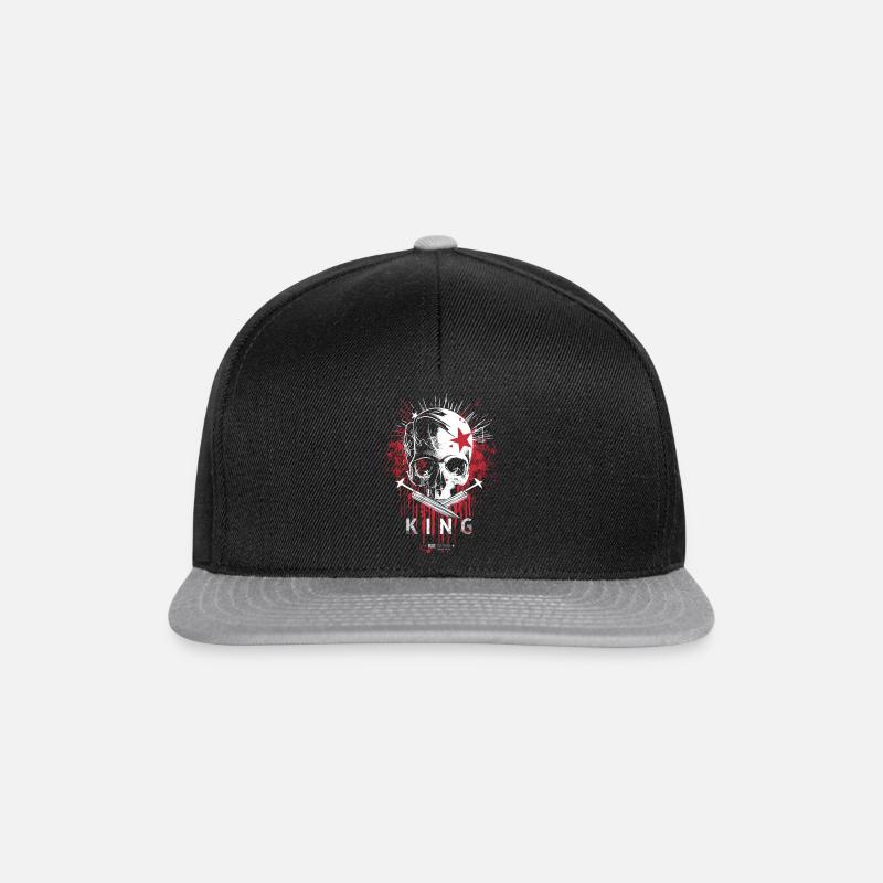 Le Roi - Casquette snapback - noir/gris