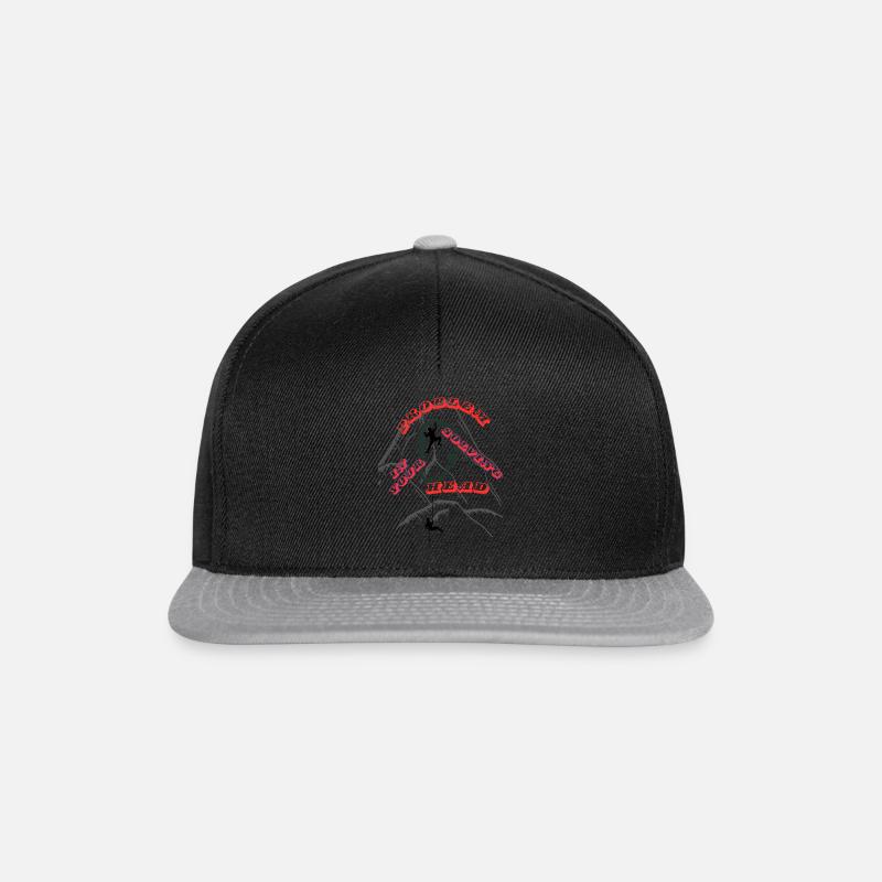 Évaluation du risque - Casquette snapback - noir/gris