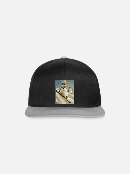 Powder Pals - Snapback Cap - Schwarz/Grau