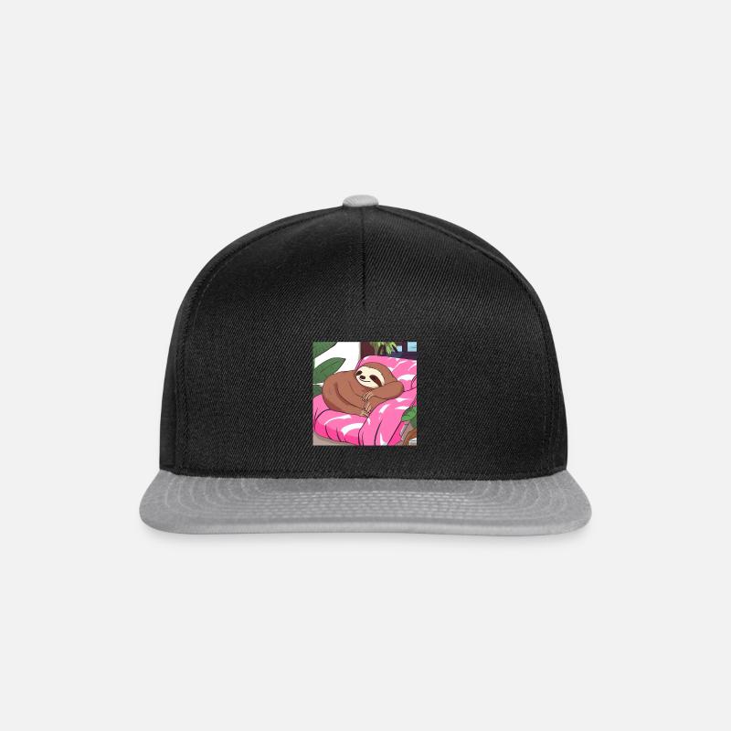 Süße Träume - Snapback Cap - Schwarz/Grau