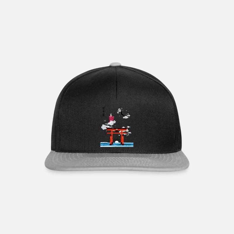 Nighttime wishes - Snapback Cap - black/grey