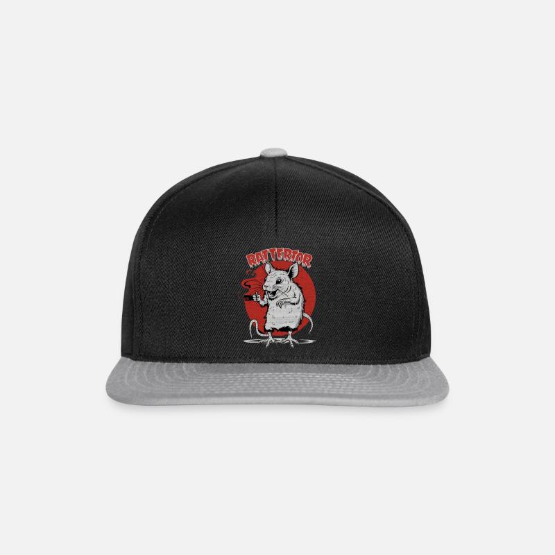 Rodent Havoc Creation - Casquette snapback - noir/gris