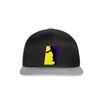 Disc Disc Golf Frisbee - Casquette snapback - noir/gris - Devant