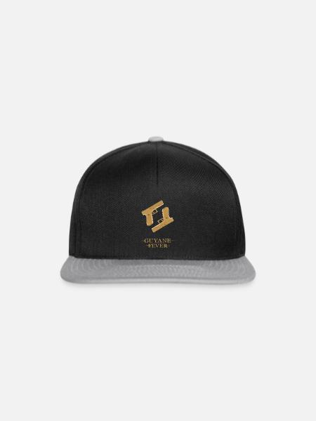 Guyana-Fieber ODER Waffen 01 - Snapback Cap - Schwarz/Grau