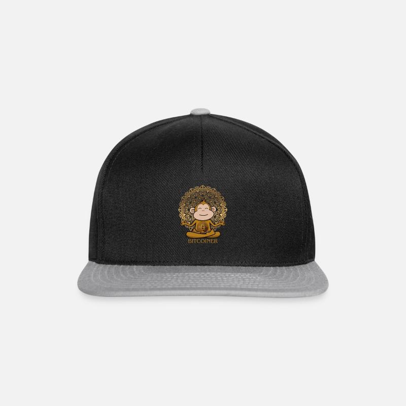 Bitcoiner - Snapback Cap - Schwarz/Grau