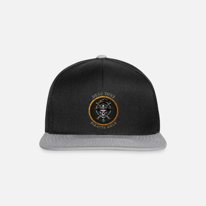 Dead Zone v3 - Snapback Cap - Schwarz/Grau