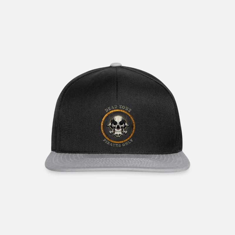 Dead Zone v12 - Snapback Cap - Schwarz/Grau