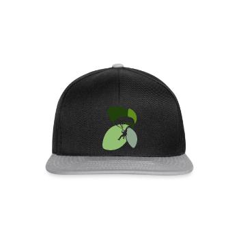 Skydiving Aerial Aviation - Snapback Cap - black/grey - Front
