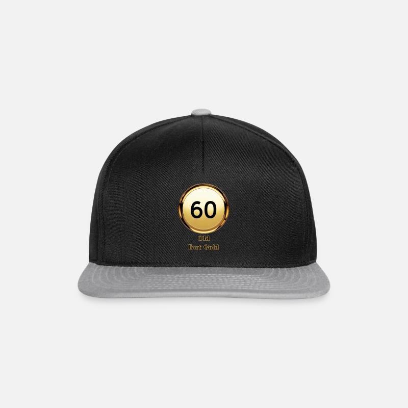 Old But Gold - Snapback Cap - Schwarz/Grau