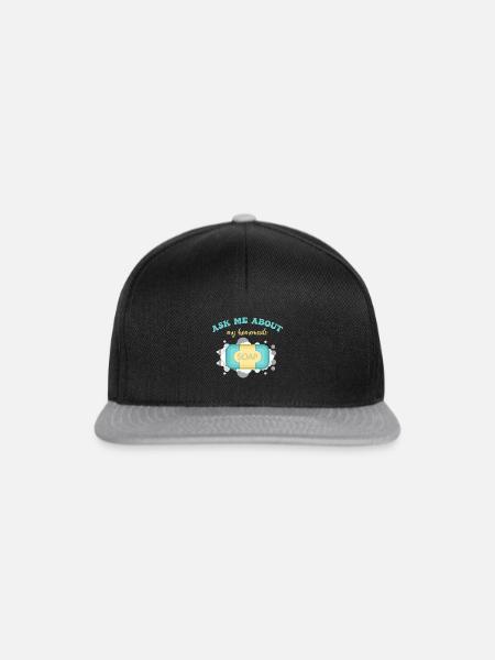 Seife Herstellen Handgemachte Seife - Snapback Cap - Schwarz/Grau