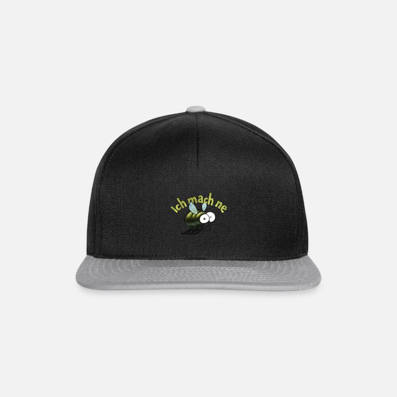 I'm going to make a fly - Snapback Cap - black/grey