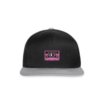Vintage Theresa Name - Snapback Cap - black/grey - Front