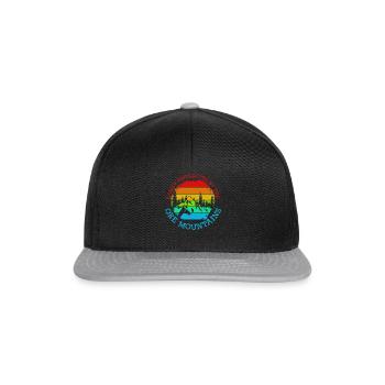 Erzgebirge Ore Mountains Erzgebirger - Snapback Cap - Schwarz/Grau - Vorne