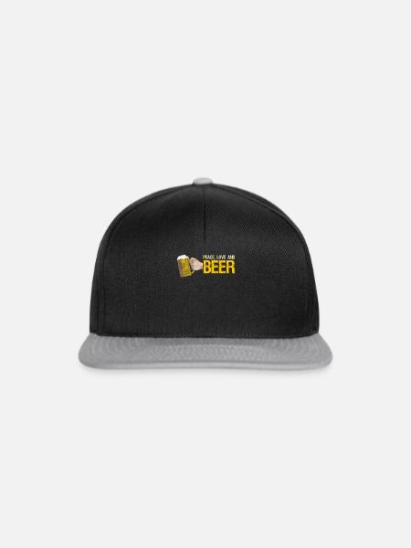 Beer - Snapback Cap - Schwarz/Grau
