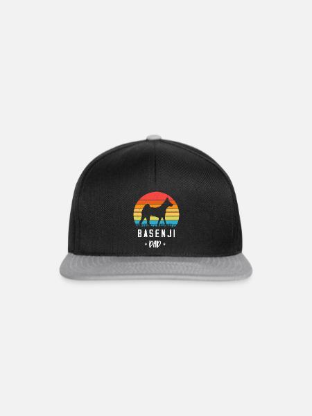 Basenji - Snapback Cap - Schwarz/Grau