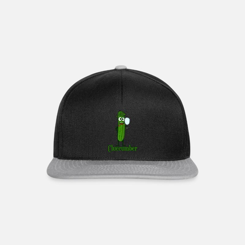 Concombre Détective Cluecumber Concombre - Casquette snapback - noir/gris