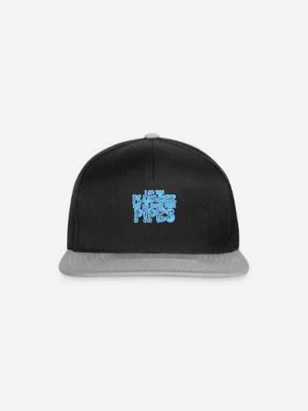 Plumber Pipes Plumbers - Snapback Cap - Schwarz/Grau