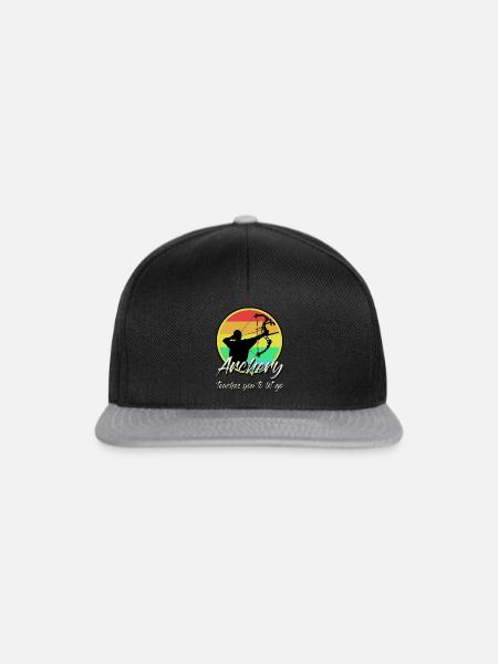 Archery Bow Shooting - Snapback Cap - Schwarz/Grau