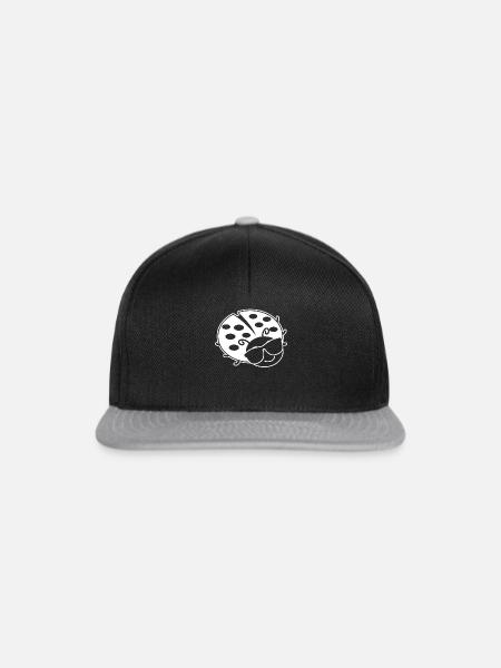 Ladybug Sunglasses Ladybugs - Snapback Cap - Schwarz/Grau