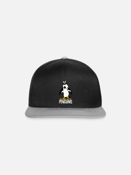Penguins Penguin - Snapback Cap - Schwarz/Grau