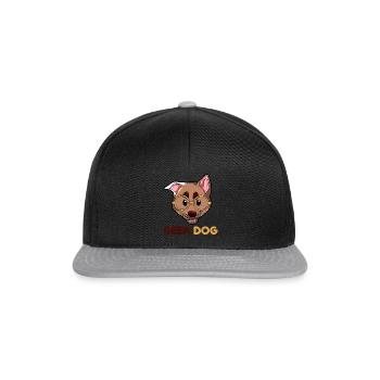 Geek Hund - Casquette snapback - noir/gris - Devant