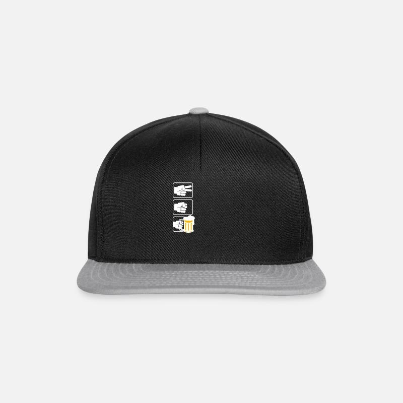 blockedName - Snapback Cap - black/grey