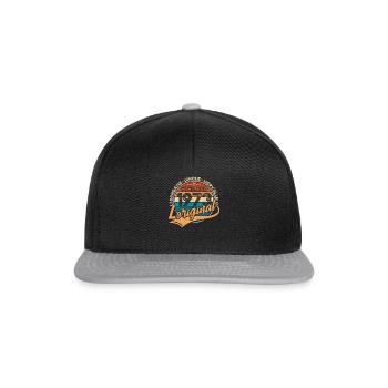 Birthday December 1973 L'original 1973 Décembre - Snapback Cap - black/grey - Front