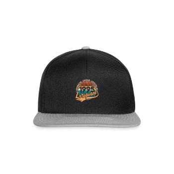 Anniversaire Décembre 1995 L’original 1995 Décembre - Casquette snapback - noir/gris - Devant