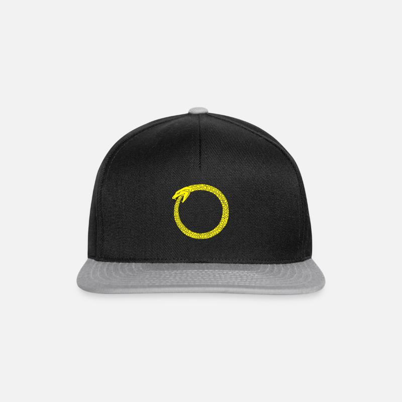 Ouroboros - Casquette snapback - noir/gris