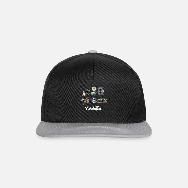 Photographie Caméra Evolution Photographe - Casquette snapback - noir/gris