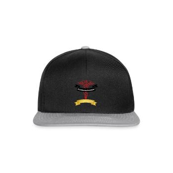 Krankenschwester aus Leidenschaft - Snapback Cap - Schwarz/Grau - Vorne