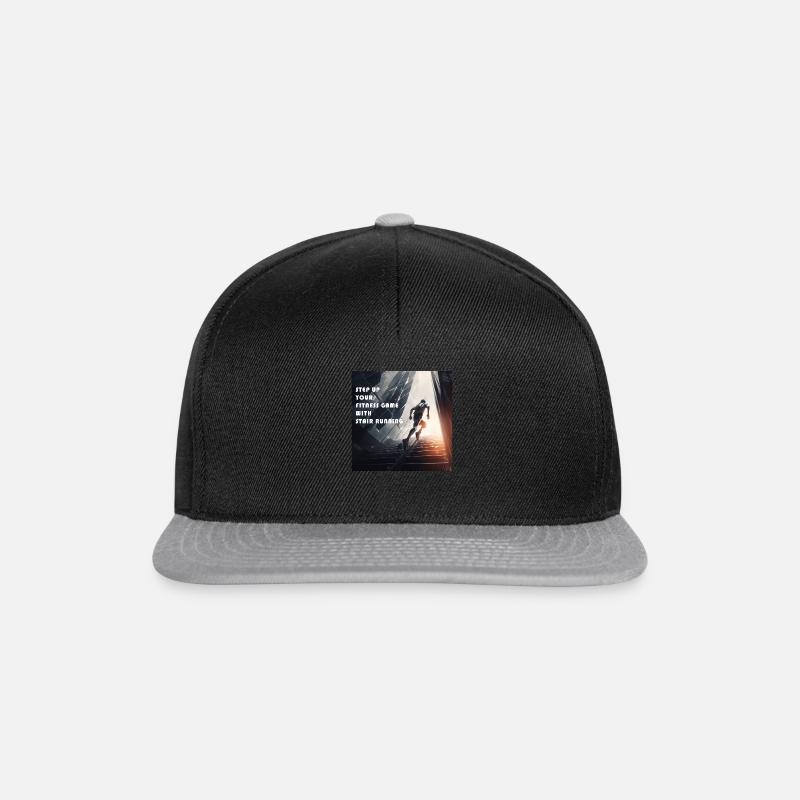 Towerrunning, Stairclimbing Elite Workout - Snapback Cap - black/grey