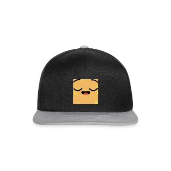 Take a Break and Enjoy - Casquette snapback - noir/gris - Devant