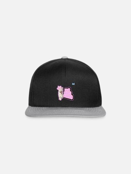 Badass Prinzessin - Snapback Cap - Schwarz/Grau