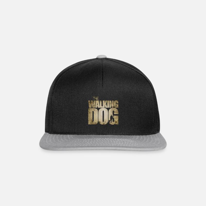 The Walking Dog - Snapback Cap - Schwarz/Grau