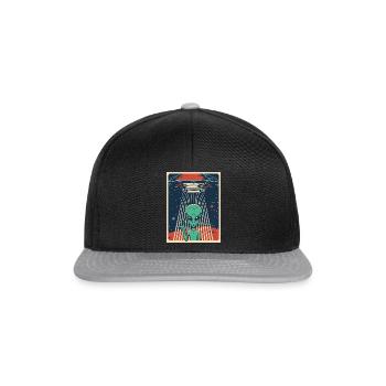 Vintage 1 - Snapback Cap - Schwarz/Grau - Vorne