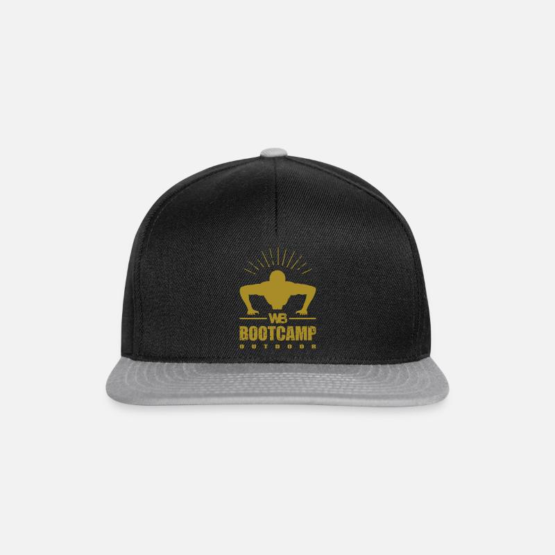 Bootcamp Gold - Snapback Cap - Schwarz/Grau
